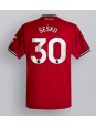 Manchester United Benjamin Sesko #30 Domaci Dres 2025-26 Kratak Rukavima
